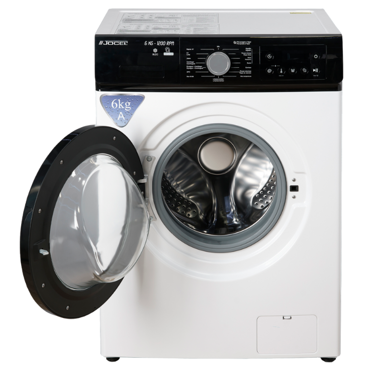 Máquina de Lavar Roupa Jocel JLR014184 6Kg 1200RPM Classe A