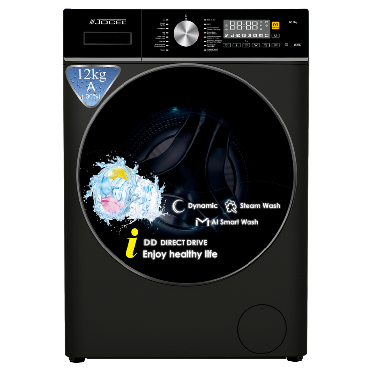 Máquina de Lavar Roupa Jocel JLR015006 12Kg 1400RPM Classe A