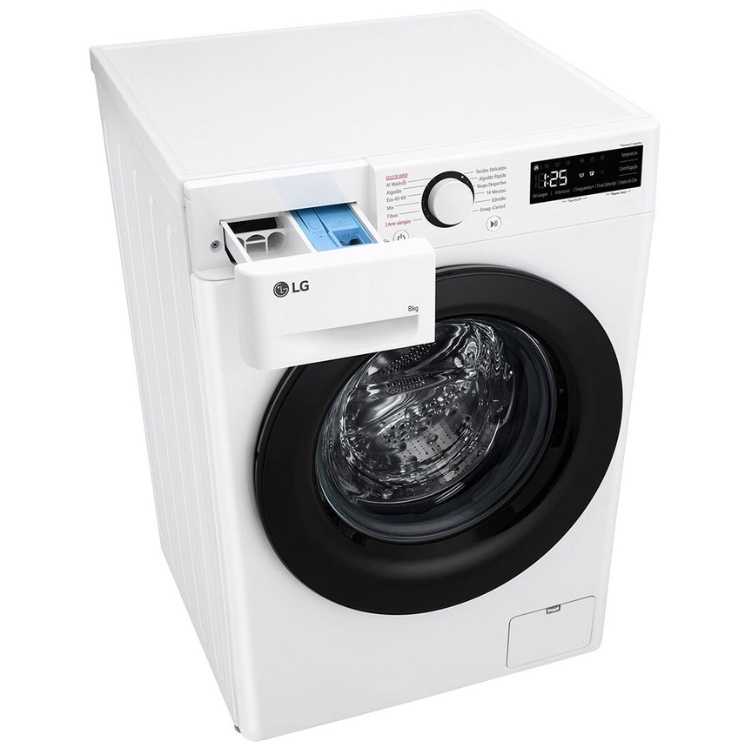Máquina de Lavar Roupa LG 8Kg 1200RPM Classe A