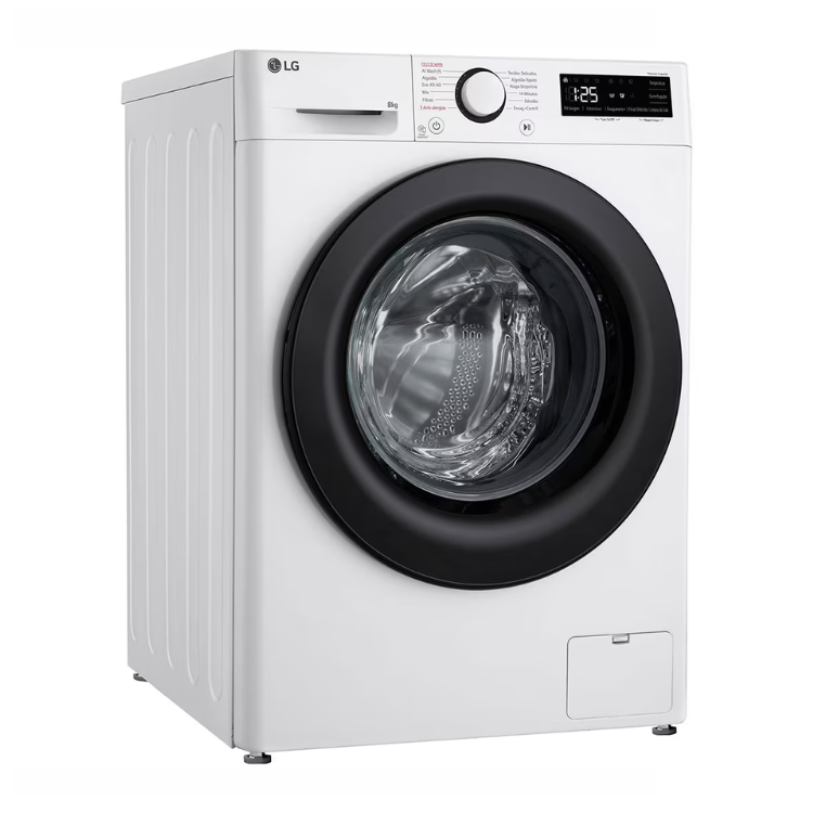 Máquina de Lavar Roupa LG 8Kg 1200RPM Classe A