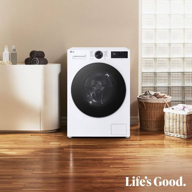 Máquina de Lavar Roupa LG F2X50S9TLB 9Kg 1200RPM Classe A