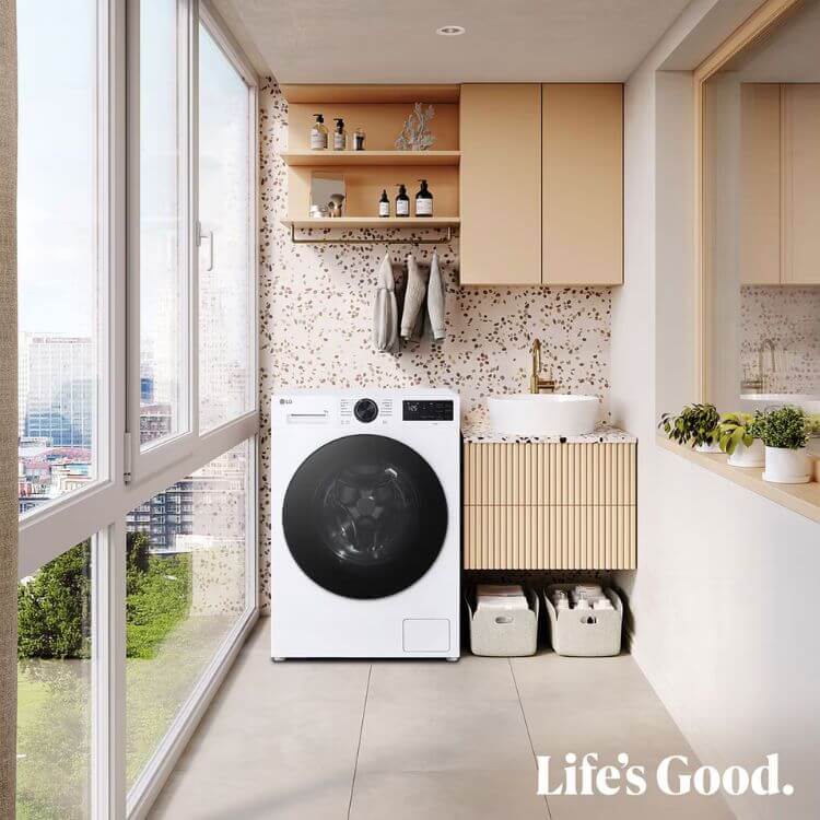 Máquina de Lavar Roupa LG F2X50S9TLB 9Kg 1200RPM Classe A