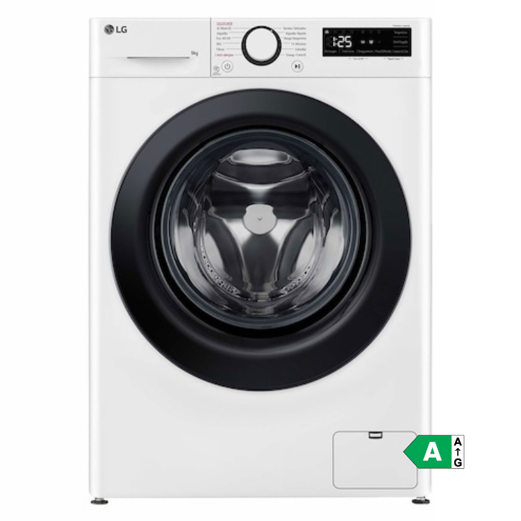 Waschmaschine LG F4WR6009A0W 9Kg 1400U/min Energieeffizienzklasse A Weiß