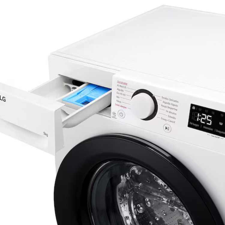 Waschmaschine LG F4WR6009A0W 9Kg 1400U/min Energieeffizienzklasse A Weiß