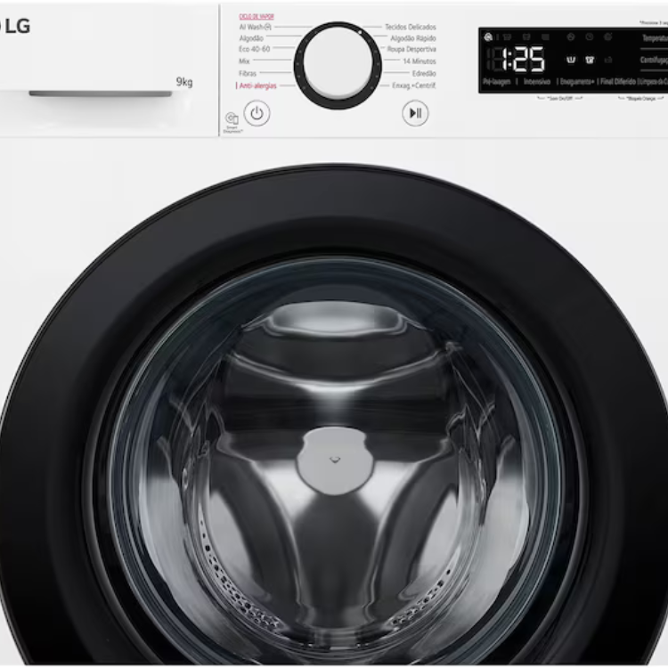 Waschmaschine LG F4WR6009A0W 9Kg 1400U/min Energieeffizienzklasse A Weiß