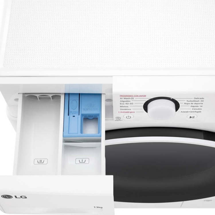 Máquina de Lavar Roupa LG F4WR6013A0W 13Kg 1400RPM
