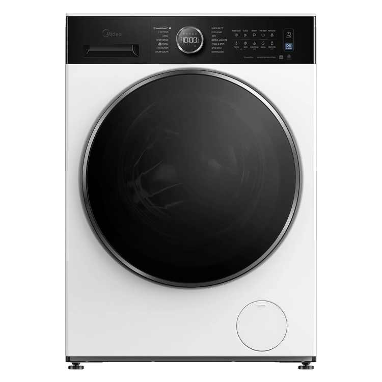 Máquina de Lavar Roupa Midea MF205W80BA30/W-ES 8Kg 1400RPM Classe A