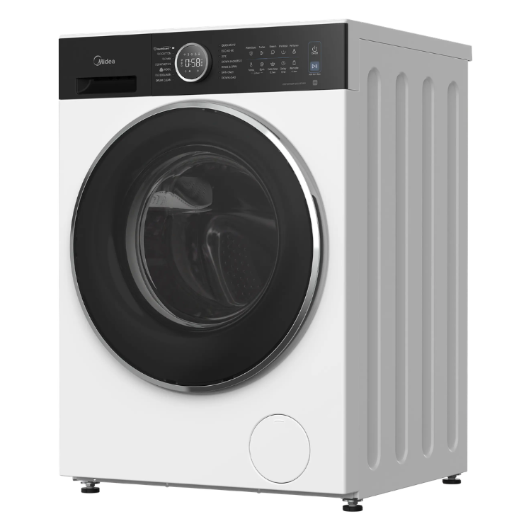 Máquina de Lavar Roupa Midea MF205W80BA30/W-ES 8Kg 1400RPM Classe A