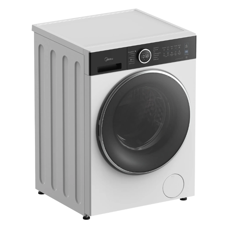 Máquina de Lavar Roupa Midea MF205W80BA30/W-ES 8Kg 1400RPM Classe A