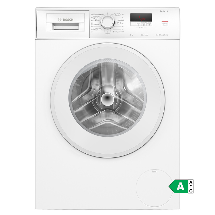 Waschmaschine Bosch Serie 2 WGE03400EP 8 kg 1400 U/Min Klasse A Weiß