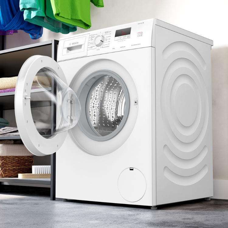Waschmaschine Bosch Serie 2 WGE03400EP 8 kg 1400 U/Min Klasse A Weiß
