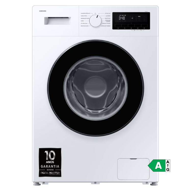 Samsung Waschmaschine WW90FG3M05AWEP 9 kg 1400 U/Min. Klasse A Weiß