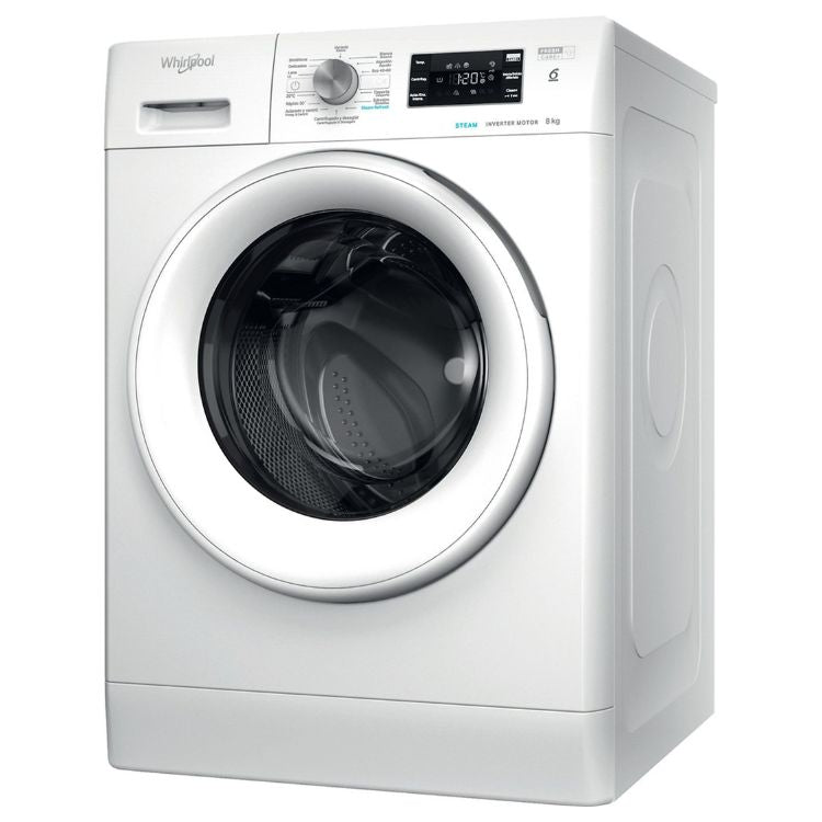 Waschmaschine Whirlpool FFB8258WVSP 8 kg 1200 U/min Klasse D Weiß