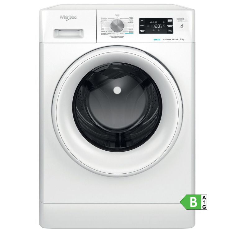 Waschmaschine Whirlpool FFB8258WVSP 8 kg 1200 U/min Klasse D Weiß