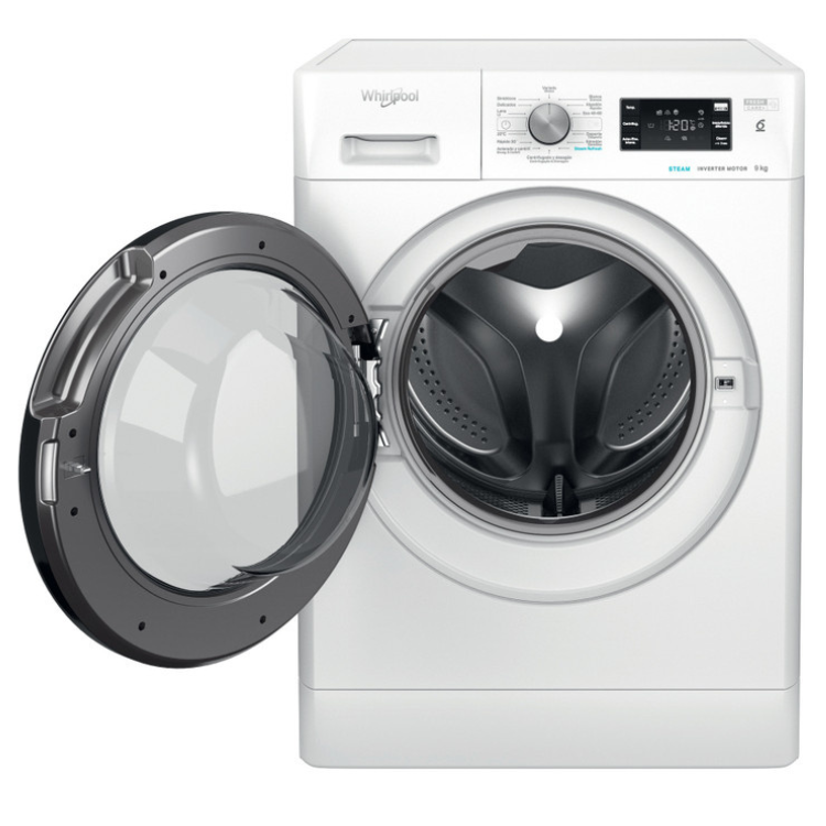 Máquina de Lavar Roupa Whirlpool FFB9489BVSPT 9Kg 1400RPM Classe A Branco