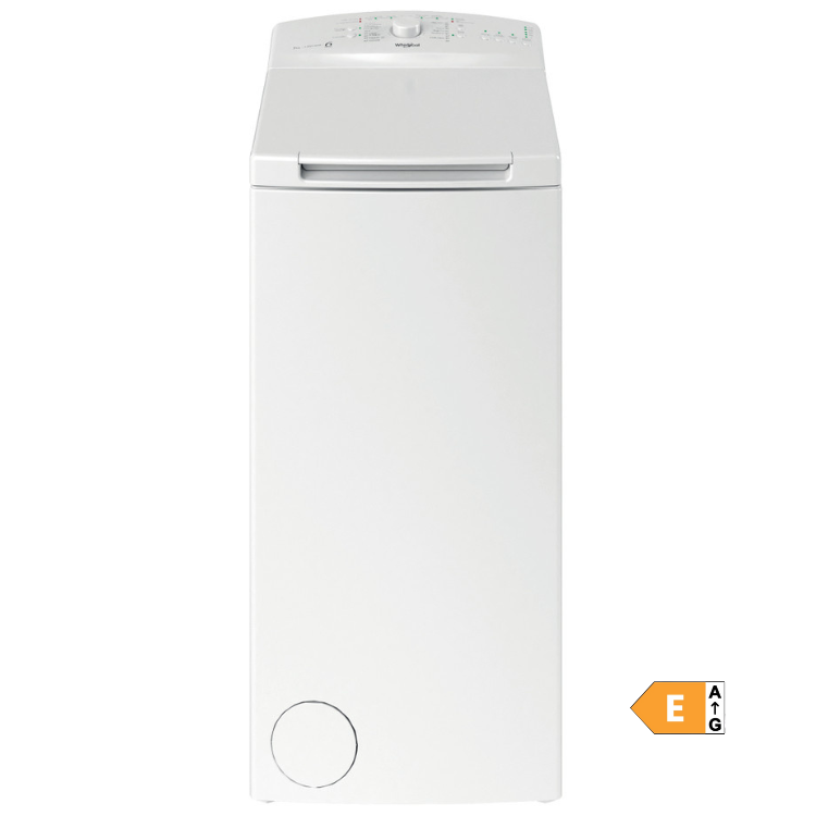 Máquina de Lavar Roupa Whirlpool TDLR7220LSSPN 7Kg 1200RPM Classe E Branco - Novo/Ligeiro Dano