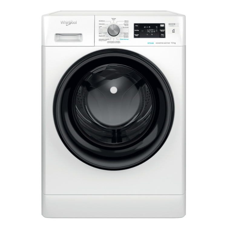 Máquina de Lavar Roupa Whirlpool FFB10489BVSPT 10Kg 1400RPM Classe A Branco - Artigo de Exposição