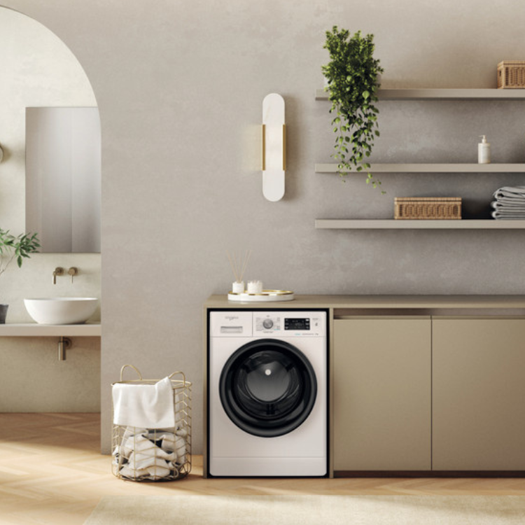 Máquina de Lavar Roupa Whirlpool FFB8489BVSPT 8Kg 1400RPM Classe A Branco