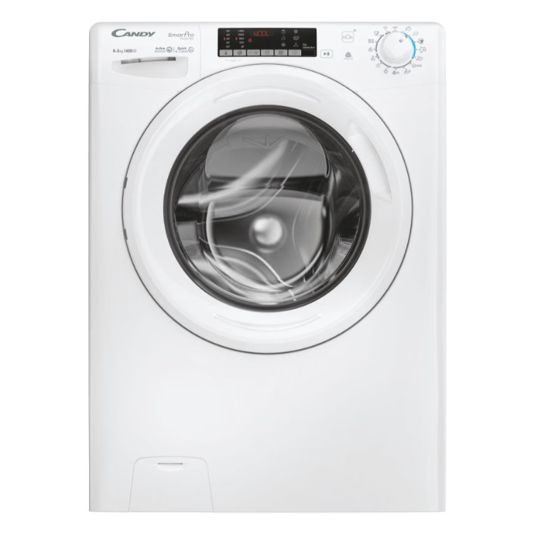 Máquina de Lavar e Secar Roupa Candy COW4854TW 8Kg/5Kg 1400RPM Classe D Branco