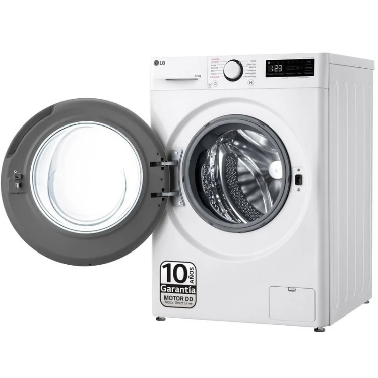 Máquina de Lavar e Secar Roupa LG F4DR5009A3W 9Kg/6Kg 1400RPM Classe D
