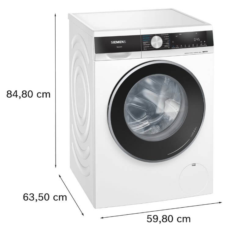 Máquina de Lavar e Secar Roupa Siemens WN44G2A0ES 10.5Kg/6Kg 1400RPM Classe D