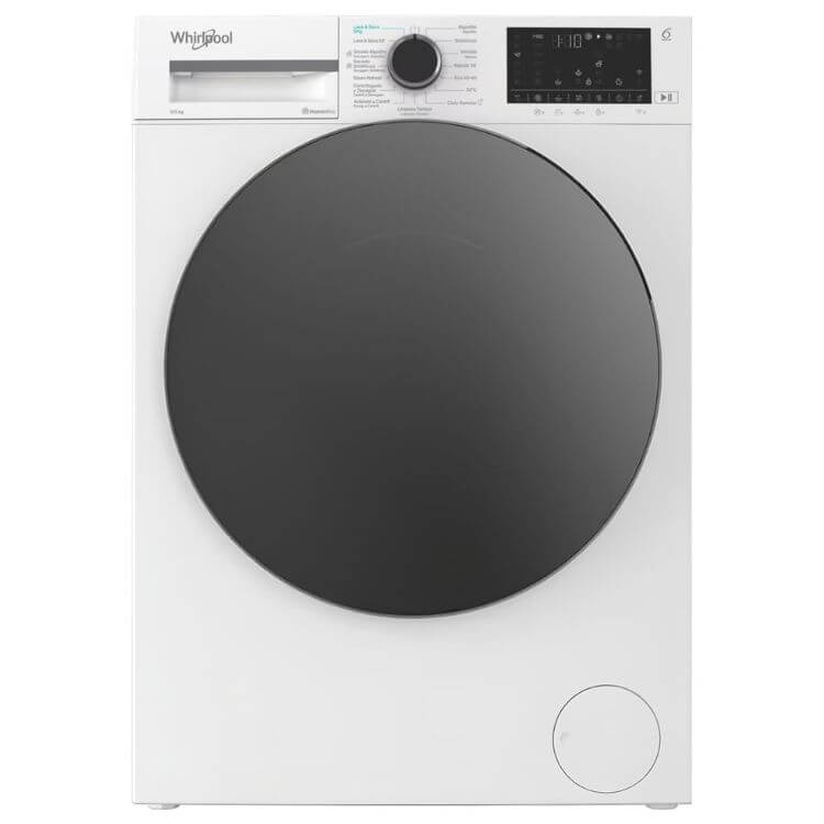 Máquina de Lavar e Secar Roupa Whirlpool WAD8536WBCSPT 8Kg/5Kg 1400RPM Classe D