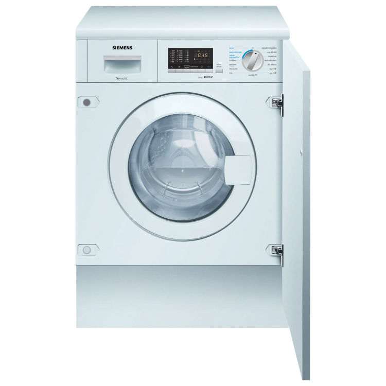 Máquina de Lavar e Secar Roupa de Encastre Siemens WK14D543ES 4Kg/7Kg 1400RPM Classe E Branco