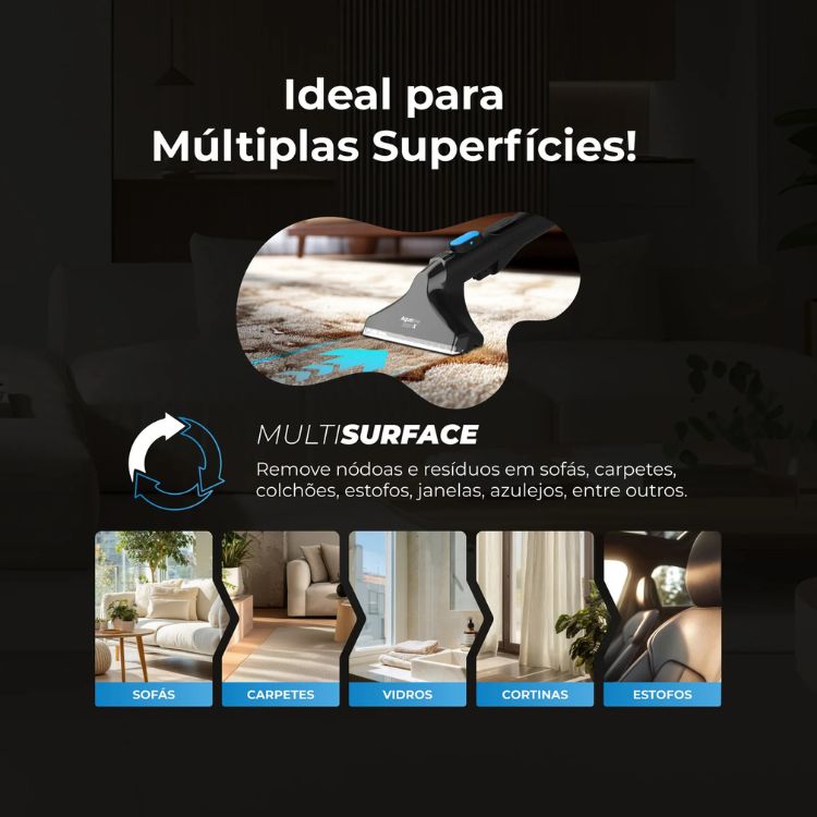Máquina de Limpeza Flama Aqualine SpotGo 1695FL 600W