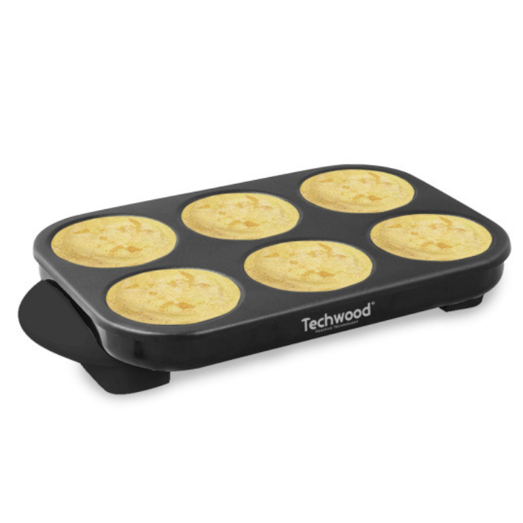 Máquina de Panquecas Techwood TCP-066 1500W
