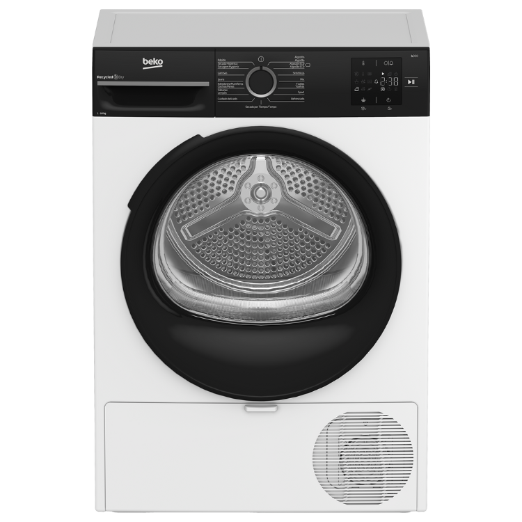 Máquina de Secar Roupa Beko BM3T30230W 10Kg Classe D Branco