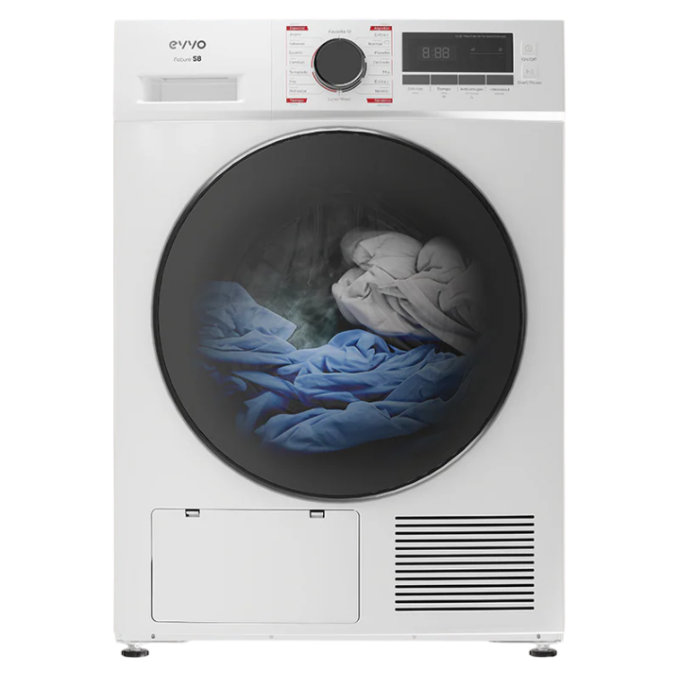 Máquina de Secar Roupa EVVO Nature S10 D 10Kg Classe D