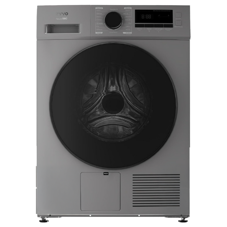 Máquina de Secar Roupa EVVO Nature S8X E 8Kg Classe E