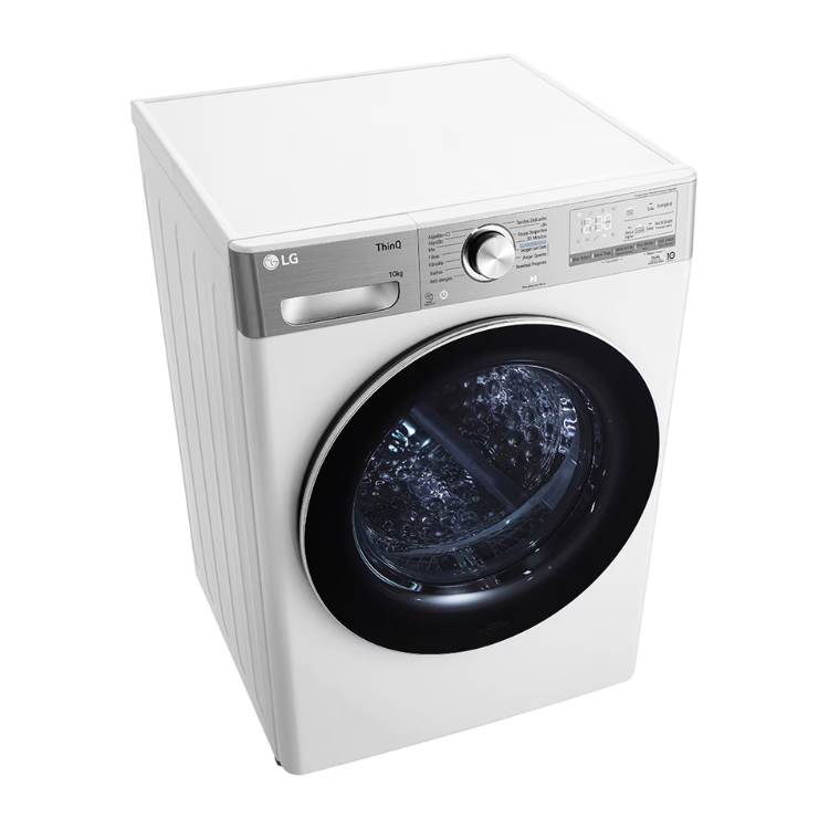 Máquina de Secar Roupa LG RH10V9AV2WR, 10Kg, Classe C, Branco.
