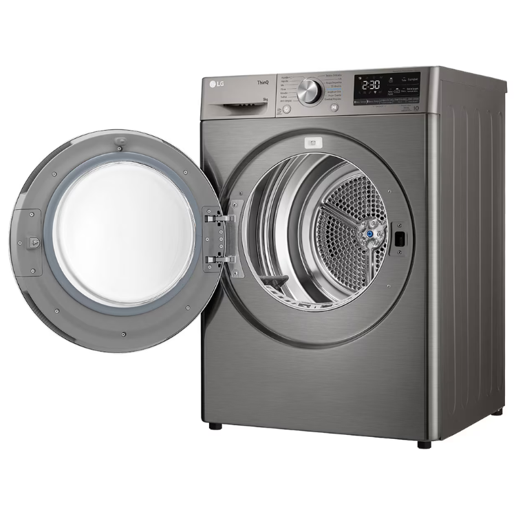 Máquina de secar roupa LG RH90V9PV2N, 9Kg, Classe C, inox.