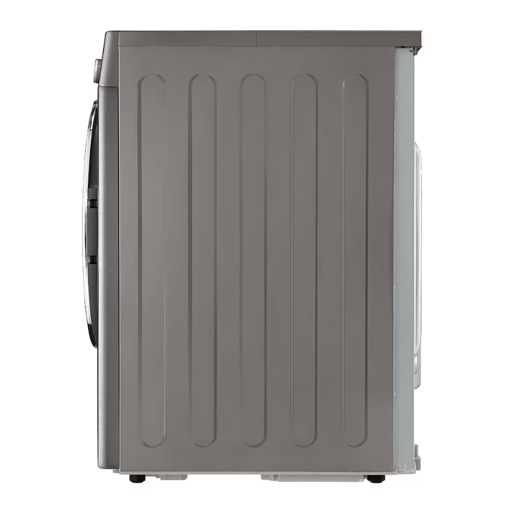 Máquina de secar roupa LG RH90V9PV2N, 9Kg, Classe C, Inox, vista de trás.