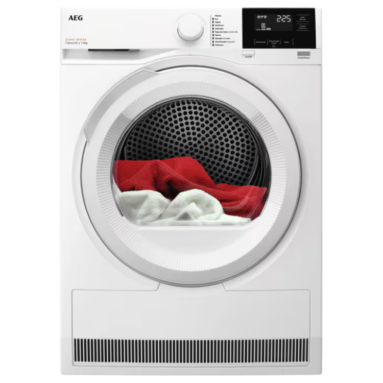 Máquina de Secar Roupa AEG TR718EAOB 8Kg Classe D