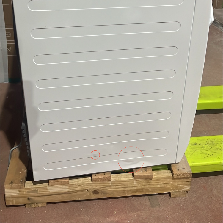 Máquina de Secar Roupa AEG TR719G2PB  9Kg Classe C Branco - Novo/Ligeiro Dano