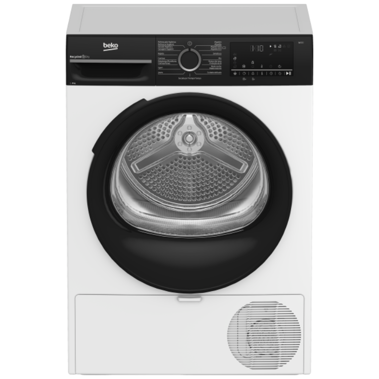 Máquina de Secar Roupa Beko BM3T48249W 8Kg Classe C Branco