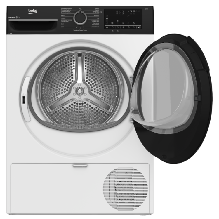 Máquina de Secar Roupa Beko BM3T48249W 8Kg Classe C Branco