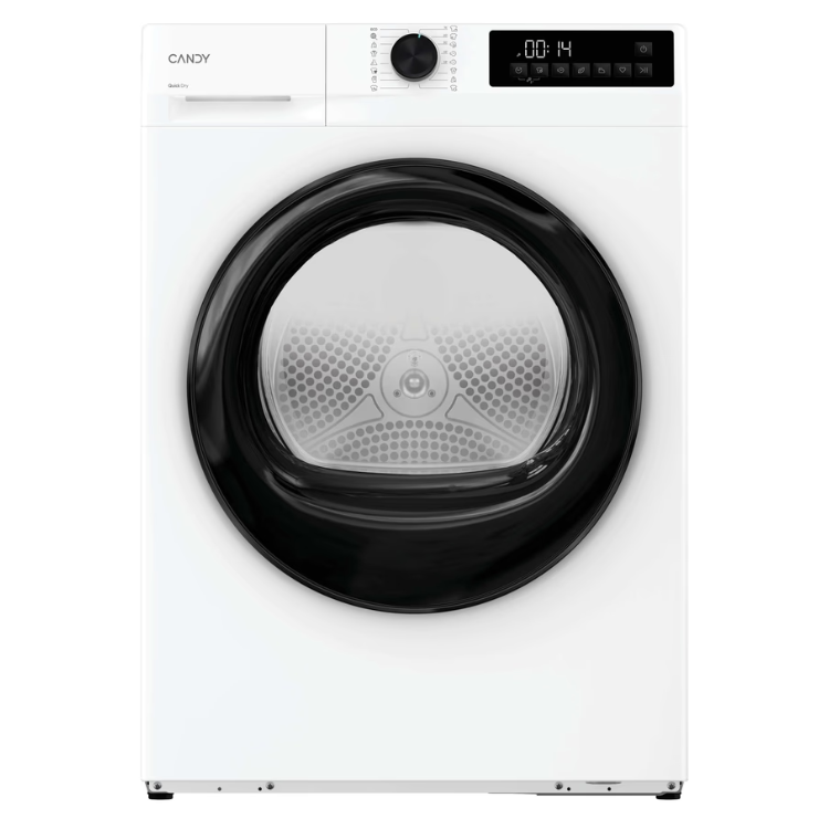 Máquina de Secar Roupa Candy GD9N2BS 9Kg Classe D Branco
