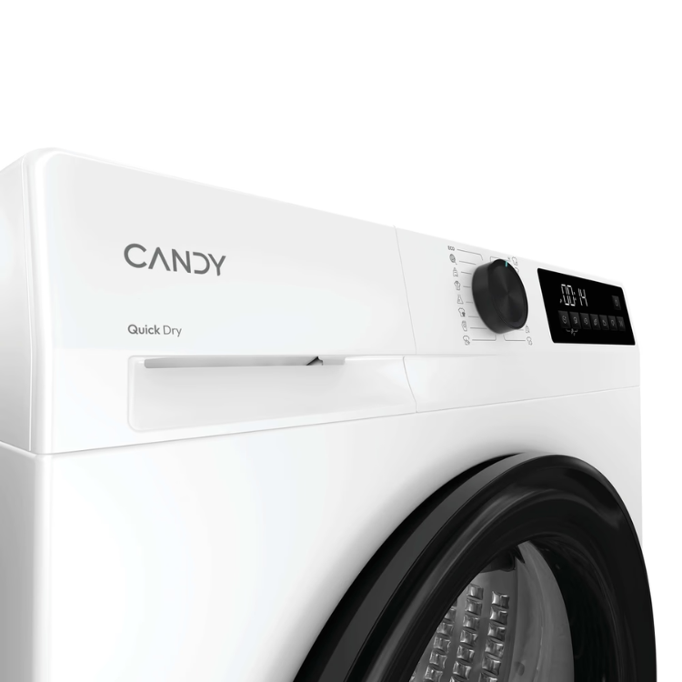 Máquina de Secar Roupa Candy GD9N2BS 9Kg Classe D Branco