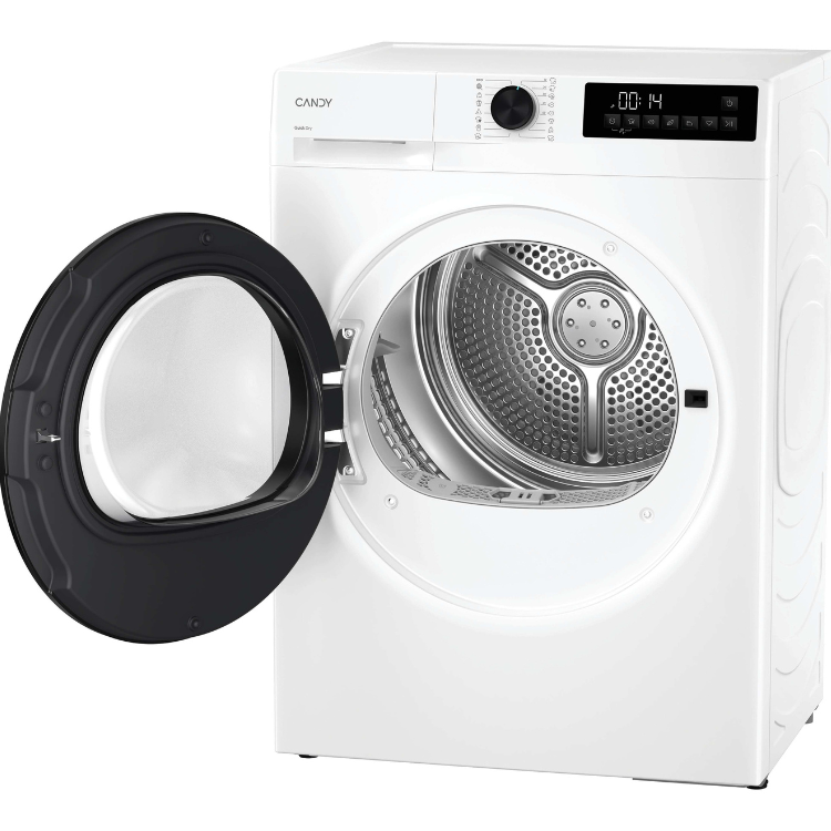 Máquina de Secar Roupa Candy GDL8N1BS 8Kg Classe E Branco