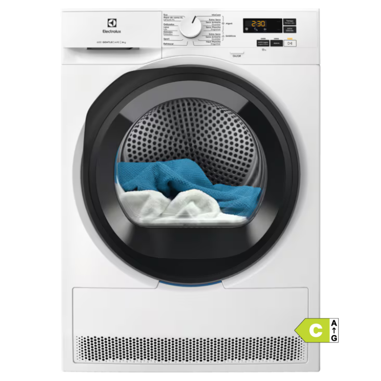 Máquina de Secar Roupa Electrolux EDI618A5BO 9Kg Classe C Branco