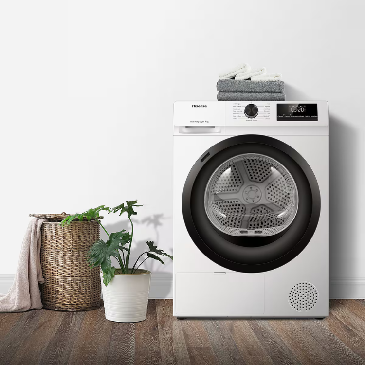Hisense DHQE900UWDC Wäschetrockner 9 kg Klasse D Weiß