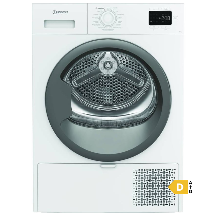 Máquina de Secar Roupa Indesit CYD93DWSSPT 9Kg Classe D
