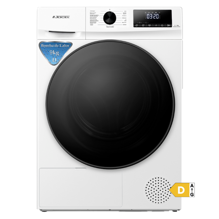 Máquina de Secar Roupa Jocel JSR022301 9Kg Classe D Branco