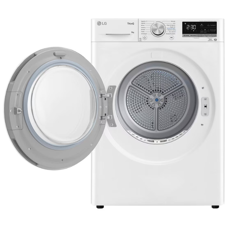LG Wärmepumpentrockner RH90V5AV6N 9 kg A++ Weiß