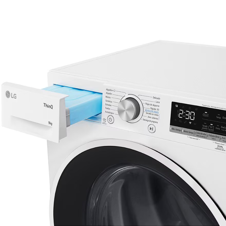 LG Wärmepumpentrockner RH90V5AV6N 9 kg A++ Weiß