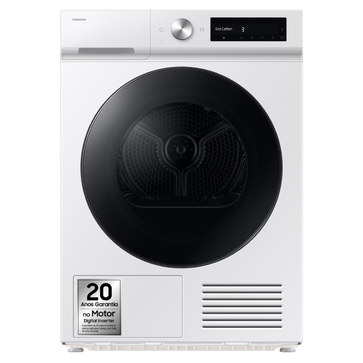 Máquina de Secar Roupa Samsung DV90DB7845GWU3 9Kg Classe A Branco