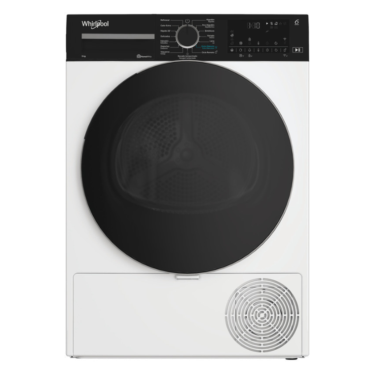 Máquina de Secar Roupa Whirlpool CWD94MWBSSPT 9Kg Classe C Branco